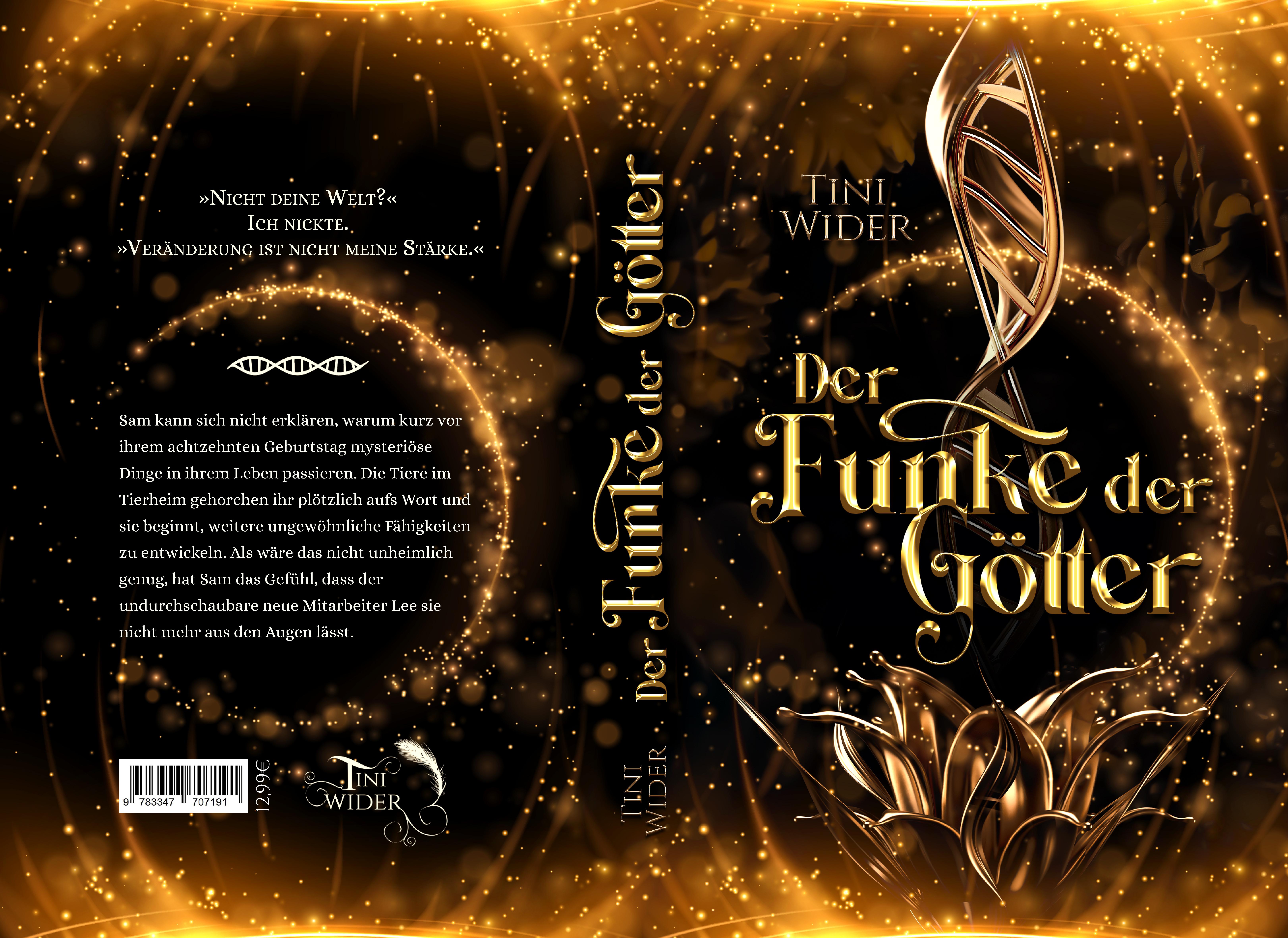 Gesamtes Coverbild Der Funke der Götter