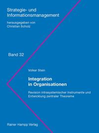 Vorderes Coverbild Integration in Organisationen