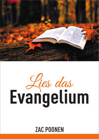 Vorderes Coverbild Lies das Evangelium (Broschüre)