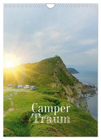 Vorderes Coverbild Camper Traum (Wandkalender 2025 DIN A4 hoch), CALVENDO Monatskalender