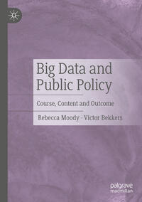 Vorderes Coverbild Big Data and Public Policy