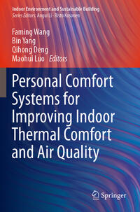 Vorderes Coverbild Personal Comfort Systems for Improving Indoor Thermal Comfort and Air Quality