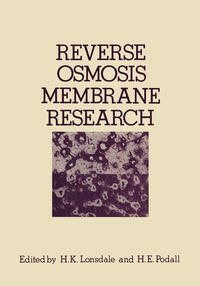 Vorderes Coverbild Reverse Osmosis Membrane Research