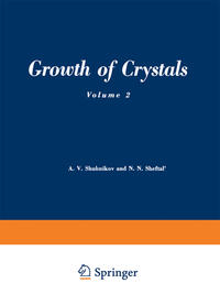 Vorderes Coverbild Growth of Crystals