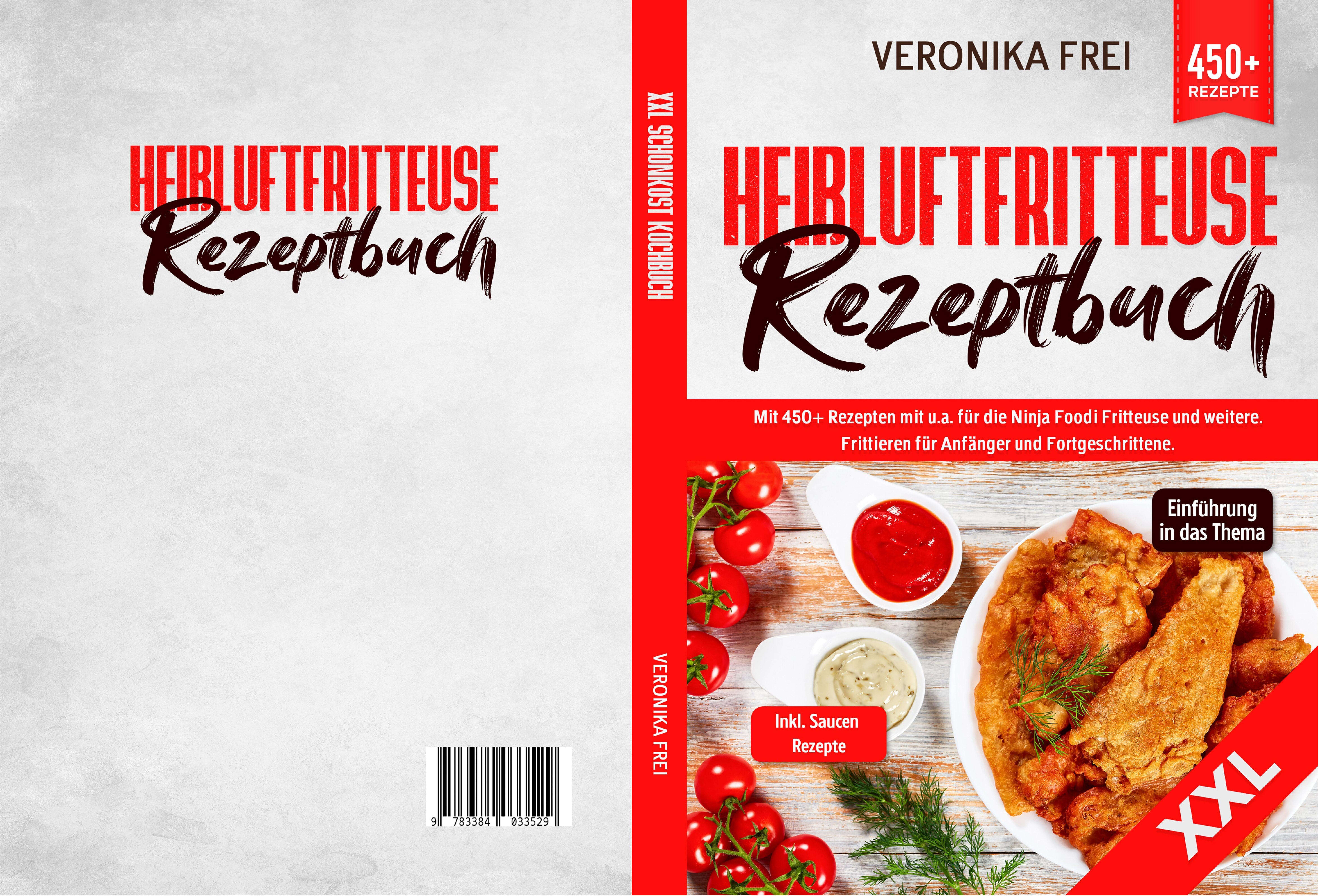 Gesamtes Coverbild XXL Heißluftfritteuse Rezeptbuch