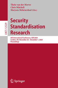 Vorderes Coverbild Security Standardisation Research