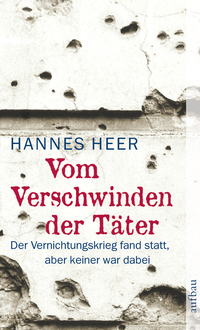 Vorderes Coverbild Vom Verschwinden der Täter