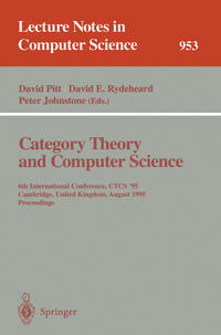 Vorderes Coverbild Category Theory and Computer Science