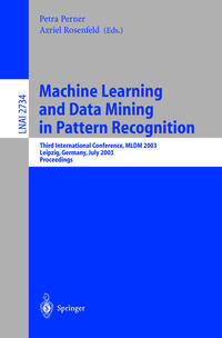 Vorderes Coverbild Machine Learning and Data Mining in Pattern Recognition