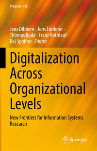 Vorderes Coverbild Digitalization Across Organizational Levels