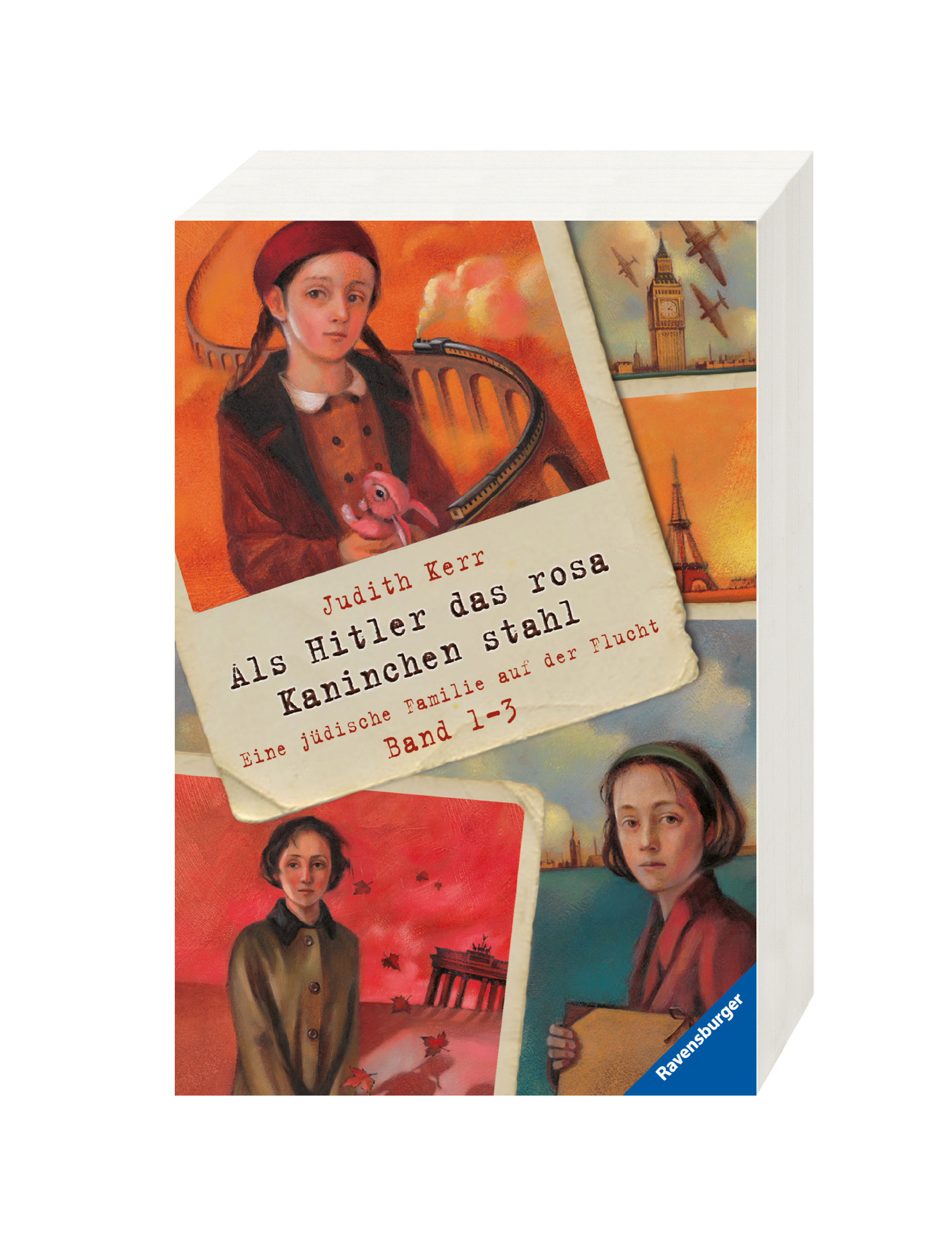 Beispielinhalt (Bild) Rosa Kaninchen-Trilogie, Band 1-3 - Als Hitler das rosa Kaninchen stahl