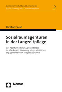 Vorderes Coverbild Sozialraumagenturen in der Langzeitpflege