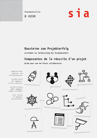 Vorderes Coverbild Bausteine zum Projekterfolg - Leitfaden zur Verbesserung der Zusammenarbeit / Module à la réussite du projet - Guide pour améliorer la collaboration