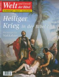 Vorderes Coverbild Welt und Umwelt der Bibel / Heiliger Krieg in der Bibel?