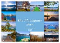 Vorderes Coverbild Die Flachgauer Seen (Wandkalender 2025 DIN A3 quer), CALVENDO Monatskalender