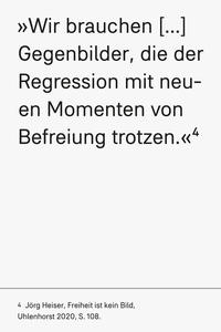 Vorderes Coverbild Freiheit ist kein Bild