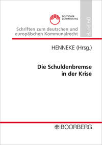 Vorderes Coverbild Die Schuldenbremse in der Krise
