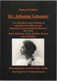 Vorderes Coverbild Dr. Johanna Geissmar