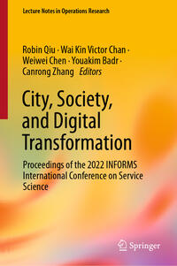 Vorderes Coverbild City, Society, and Digital Transformation