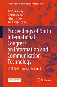 Vorderes Coverbild Proceedings of Ninth International Congress on Information and Communication Technology