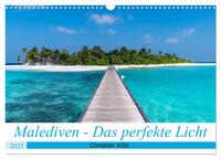 Vorderes Coverbild Malediven - Das perfekte Licht (Wandkalender 2025 DIN A3 quer), CALVENDO Monatskalender