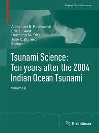 Vorderes Coverbild Tsunami Science: Ten years after the 2004 Indian Ocean Tsunami
