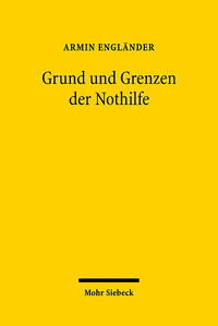 Vorderes Coverbild Grund und Grenzen der Nothilfe