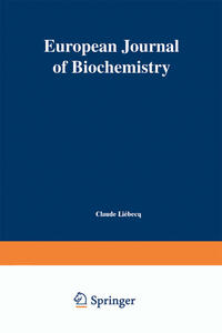 Vorderes Coverbild European journal of biochemistry