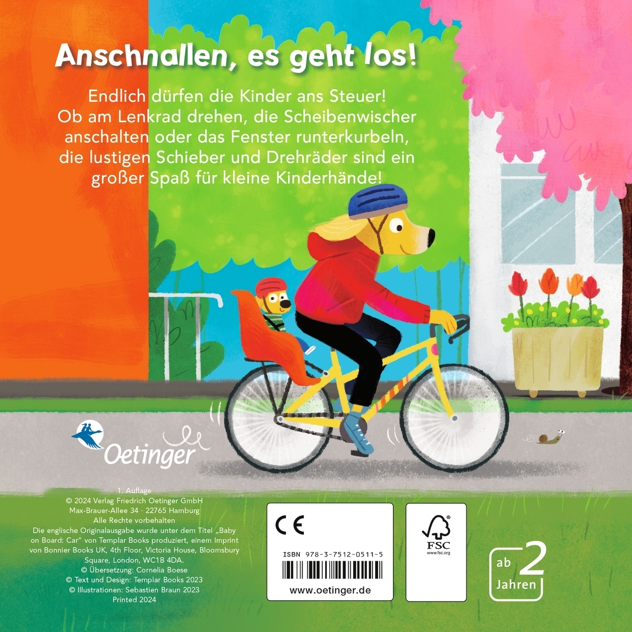 Rückseitencover Komm, wir fahren Auto