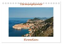 Vorderes Coverbild Kroatien, Terminplaner (Tischkalender 2025 DIN A5 quer), CALVENDO Monatskalender