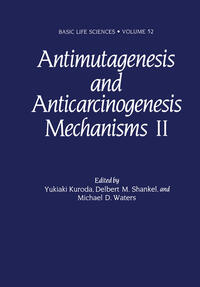 Vorderes Coverbild Antimutagenesis and Anticarcinogenesis Mechanisms II