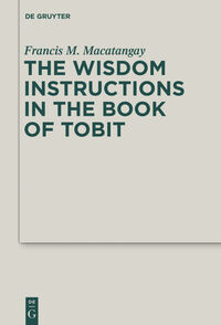 Vorderes Coverbild The Wisdom Instructions in the Book of Tobit