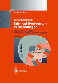 Vorderes Coverbild Zahnradtechnik Stirnrad- Evolventenverzahnungen
