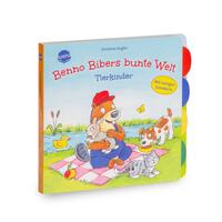 Vorderes Coverbild Benno Bibers bunte Welt. Tierkinder