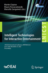 Vorderes Coverbild Intelligent Technologies for Interactive Entertainment