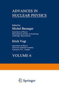 Vorderes Coverbild Advances in Nuclear Physics