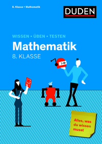 Vorderes Coverbild Wissen – Üben – Testen: Mathematik 8. Klasse