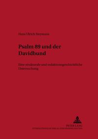 Vorderes Coverbild Psalm 89 und der Davidbund