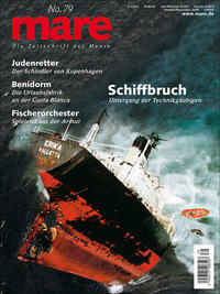 Vorderes Coverbild mare - die Zeitschrift der Meere / No. 79 / Schiffbruch