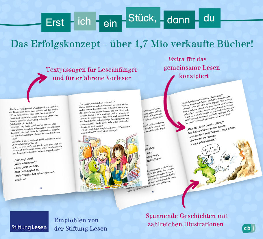 Beispielinhalt (Bild) Erst ich ein Stück, dann du - Fibo – Kleiner Fuchs, großer Held