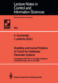 Vorderes Coverbild Modelling and Inverse Problems of Control for Distributed Parameter Systems
