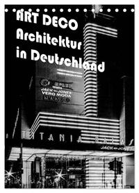 Vorderes Coverbild ART DECO Architektur in Deutschland (Tischkalender 2026 DIN A5 hoch), CALVENDO Monatskalender