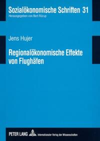 Vorderes Coverbild Regionalökonomische Effekte von Flughäfen
