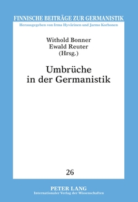 Vorderes Coverbild Umbrüche in der Germanistik
