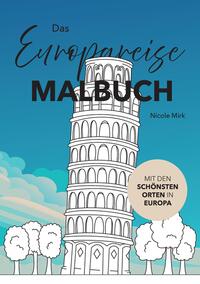 Vorderes Coverbild Das Europareise Malbuch