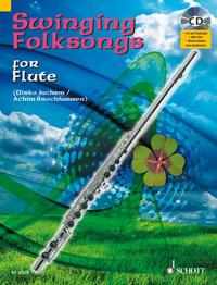 Vorderes Coverbild Swinging Folksongs for Flute