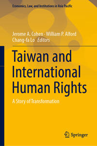 Vorderes Coverbild Taiwan and International Human Rights