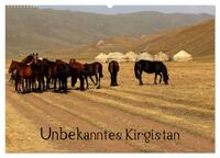 Vorderes Coverbild Unbekanntes Kirgistan (Wandkalender 2025 DIN A2 quer), CALVENDO Monatskalender