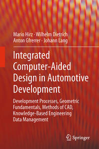 Vorderes Coverbild Integrated Computer-Aided Design in Automotive Development
