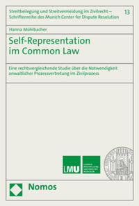 Vorderes Coverbild Self-Representation im Common Law